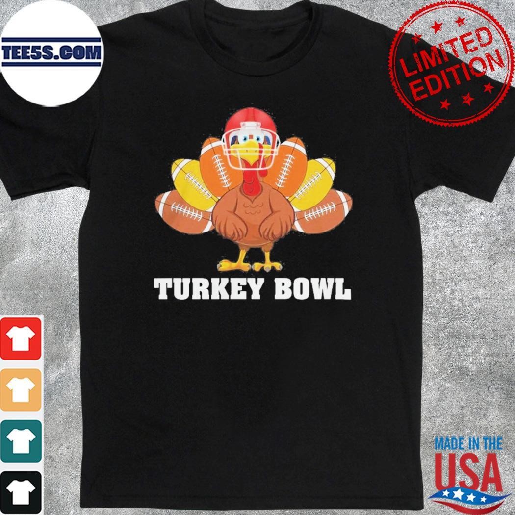 Funny Turkey American Football Bowl Thanksgiving Cute shirt