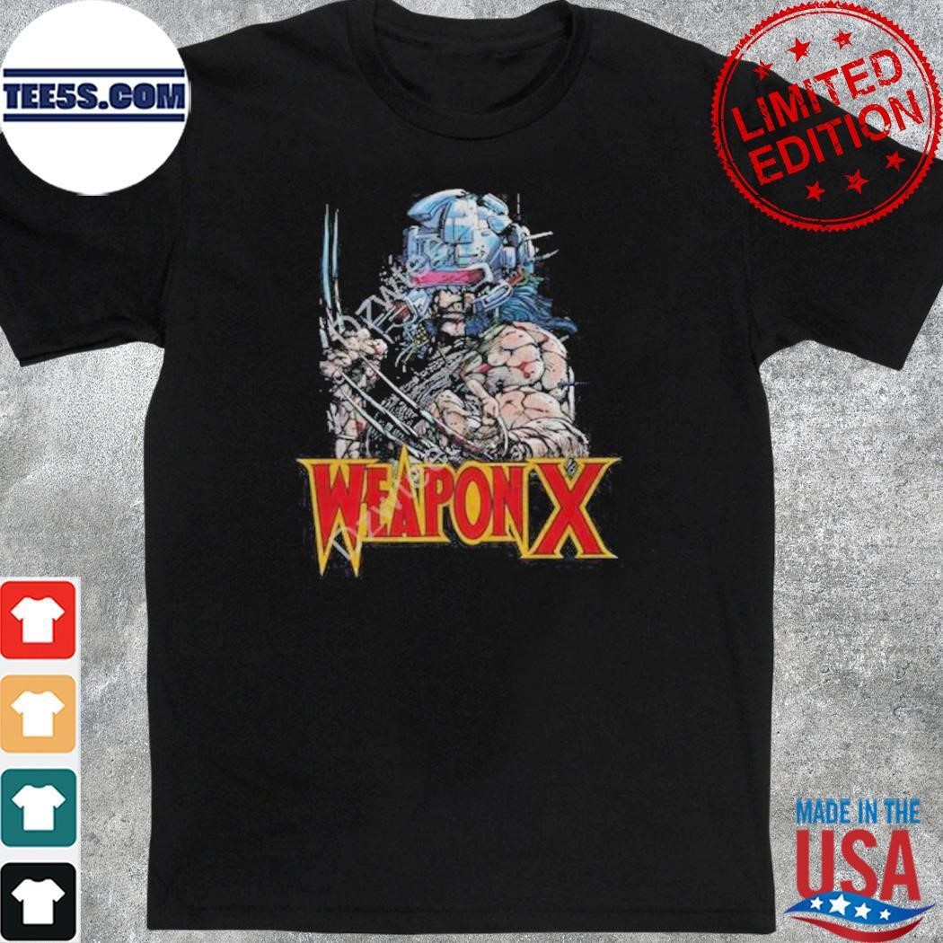 Hottopic Marvel Wolverine Weapon X shirt