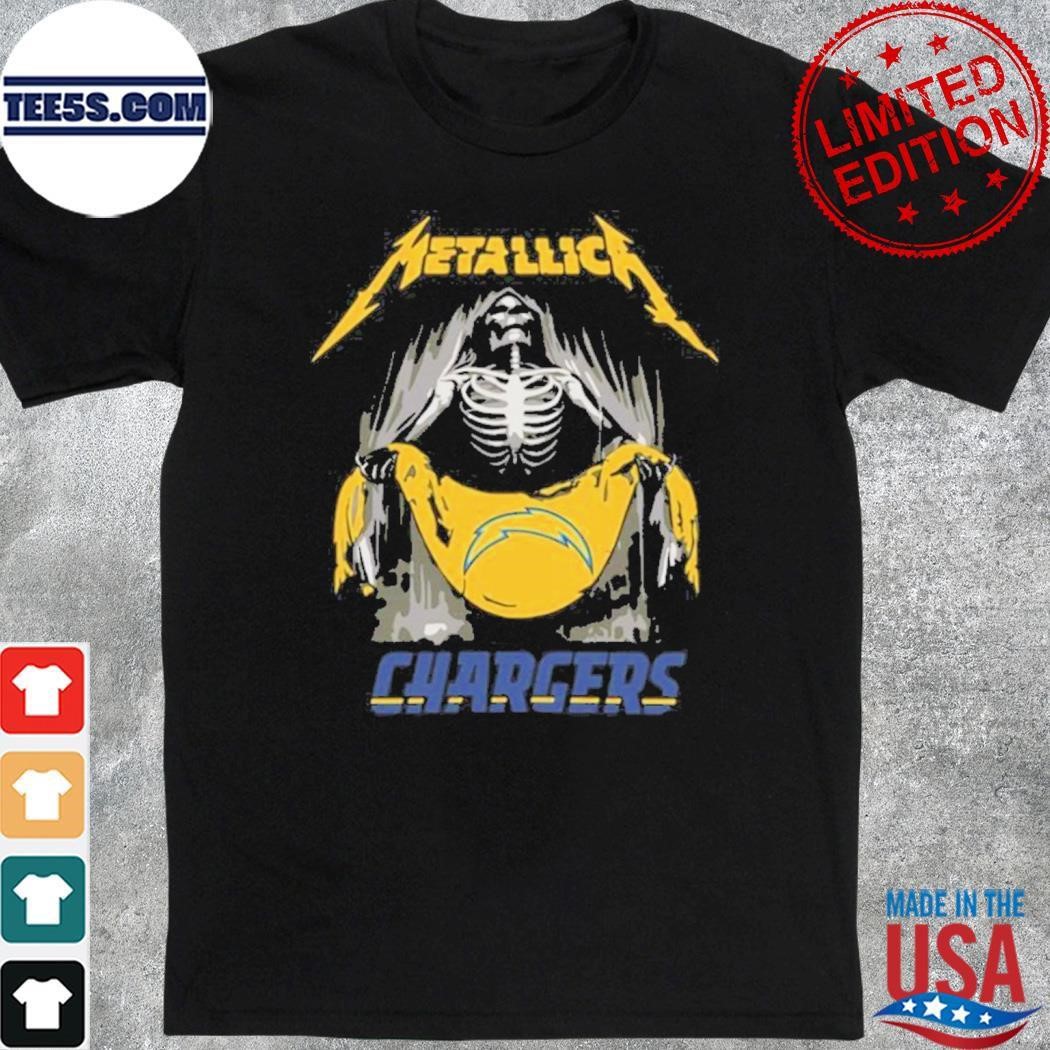 NFL Metallica Los Angeles Chargers Shirt