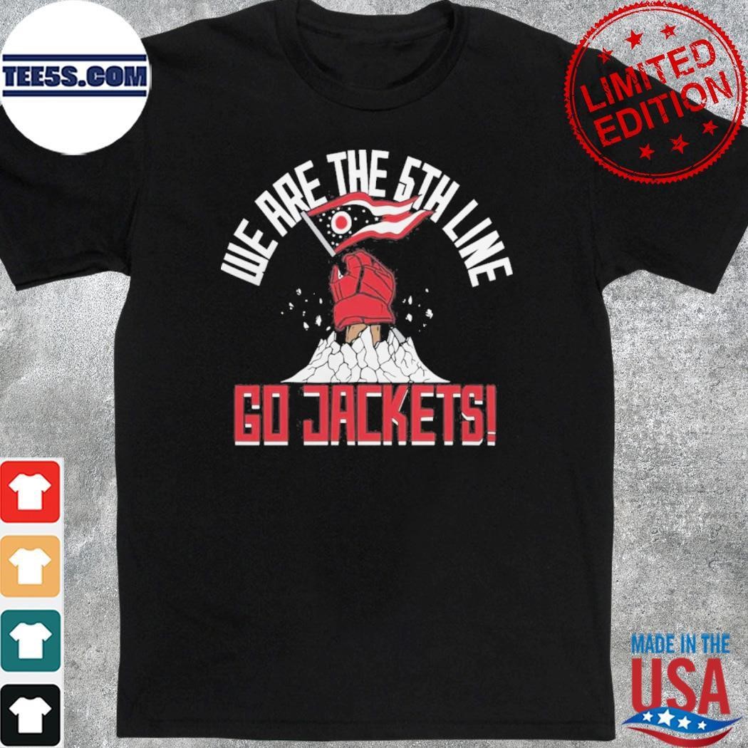 Nhl Holiday 2023 We Are The 5Th Line Go Jackets Shirt