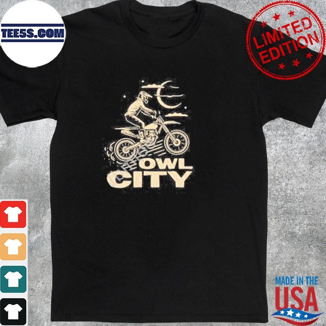 Owl City Motorcycle Puff shirt