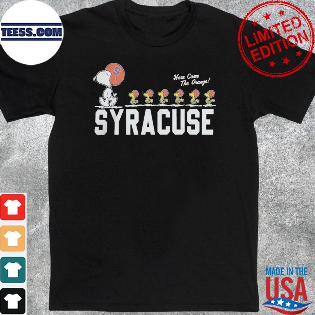 Peanuts Syracuse Snoopy's Football Team shirt