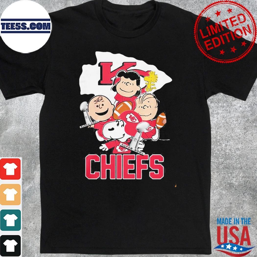 Snoopy Kansas City Chiefs Champion The Peanuts Characters Shirt