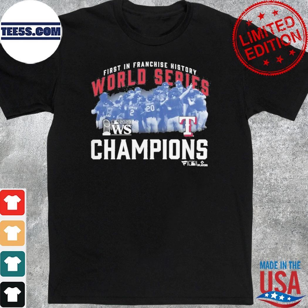 Texas Rangers 2023 World Series Champions Photo shirt
