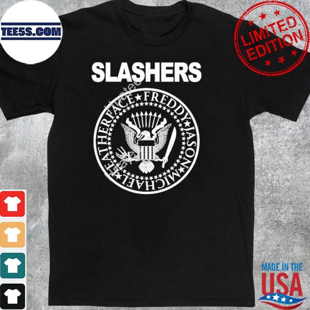 The Slashers Ramones Logo Crewneck shirt